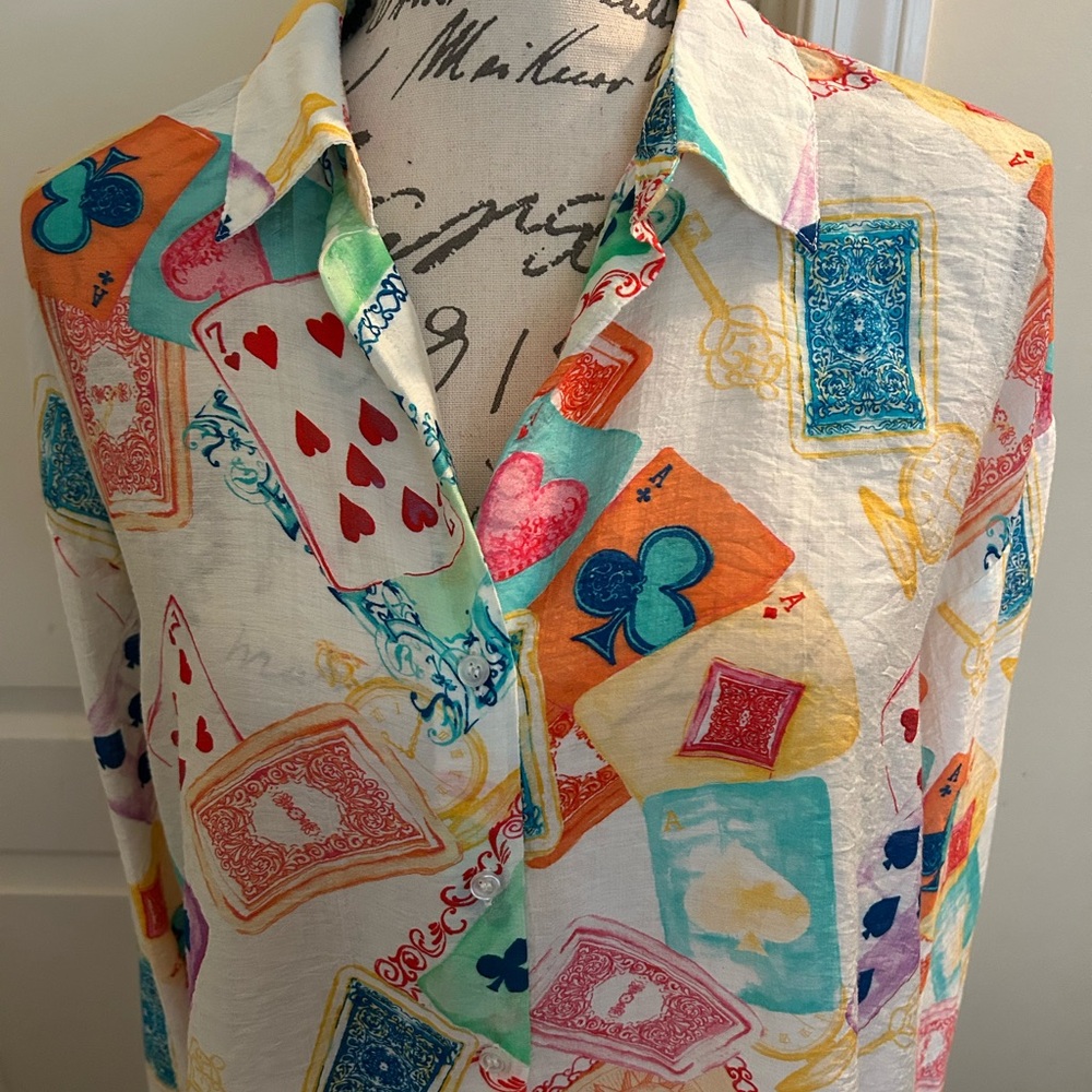 Colorful Button Down Shirt - Picture 2 of 4
